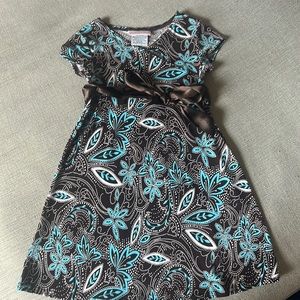 Sweet heart rose dress for girl